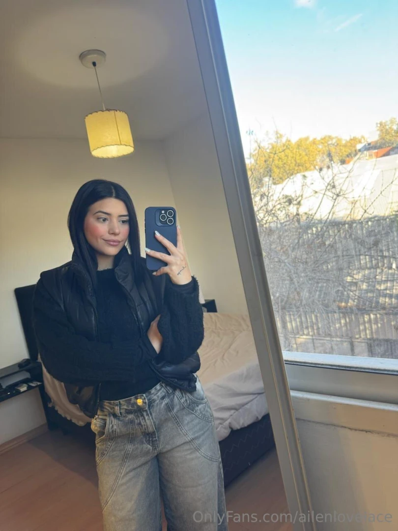 Just me my oversized jeans and a room that finally feels calm they say 