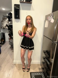 I was cleaning the house but he had different plans for me like if the