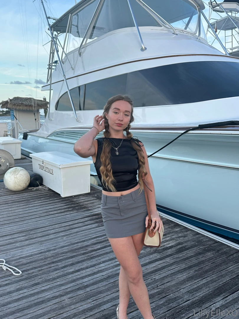 She s got yacht access and attitude 