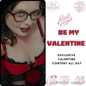 Will you be my valentine option 1 100 10 minute video chat or 30 part 6