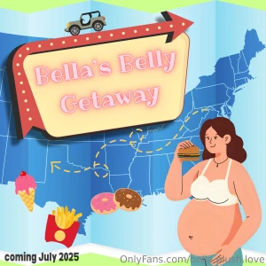 Bella s belly getaway is coming i m hitting the road next month and i