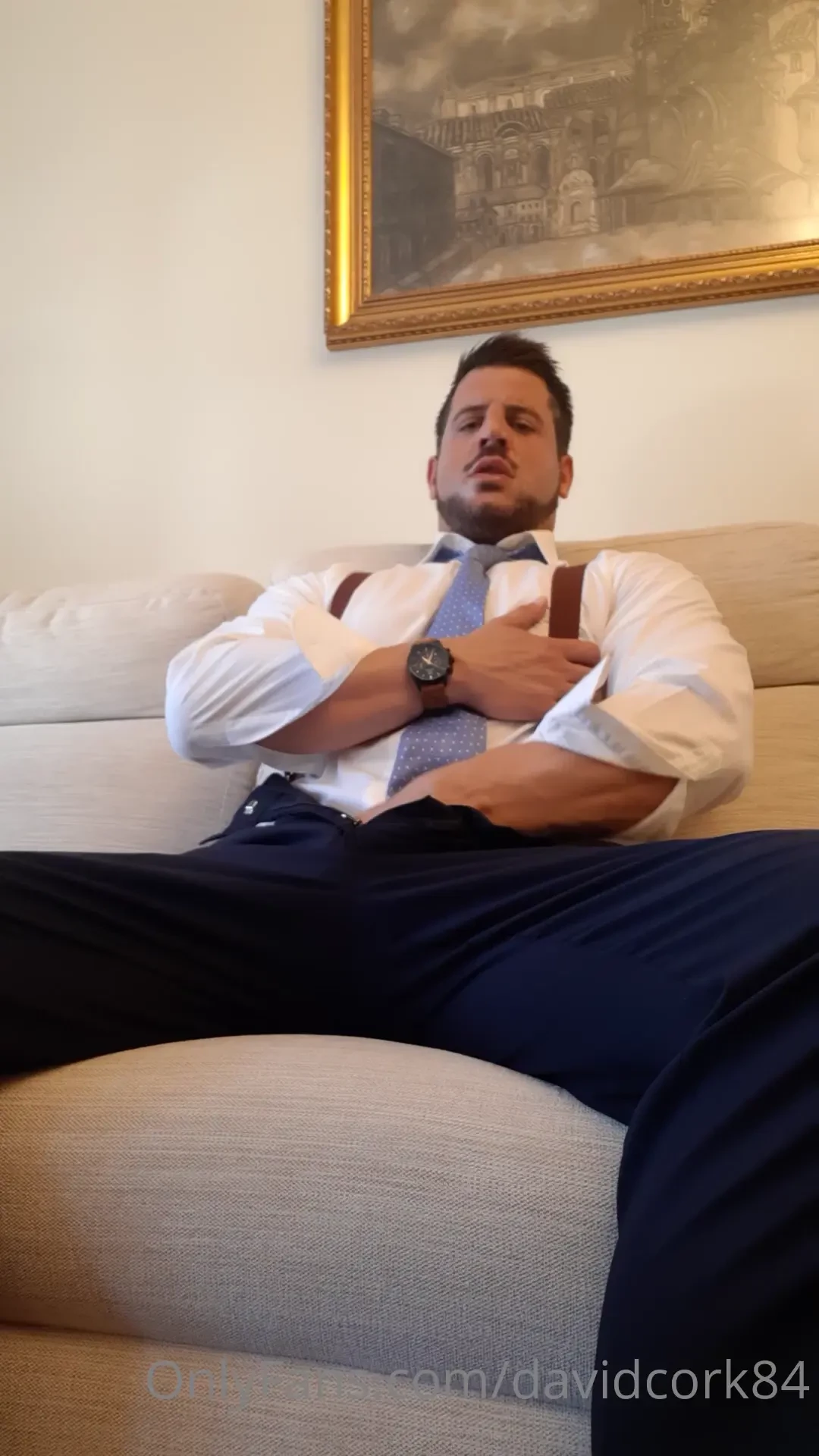 At home with my suit 