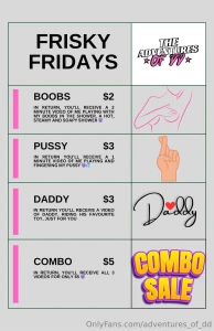 Welcome to frisky fridays starting today every friday we ll release