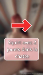 Vid o de la semaine je me fais squirt apr s m tre amus e avec 2 jouets part 1