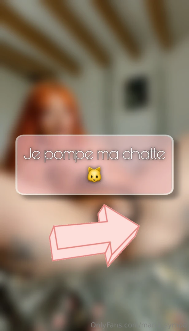 Vid o de la semaine je m amuse faire gonfler ma petite chatte avec une 
