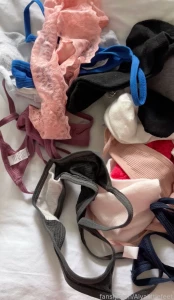 Oh dear these pesky panties keep getting all sweaty and covered in cum