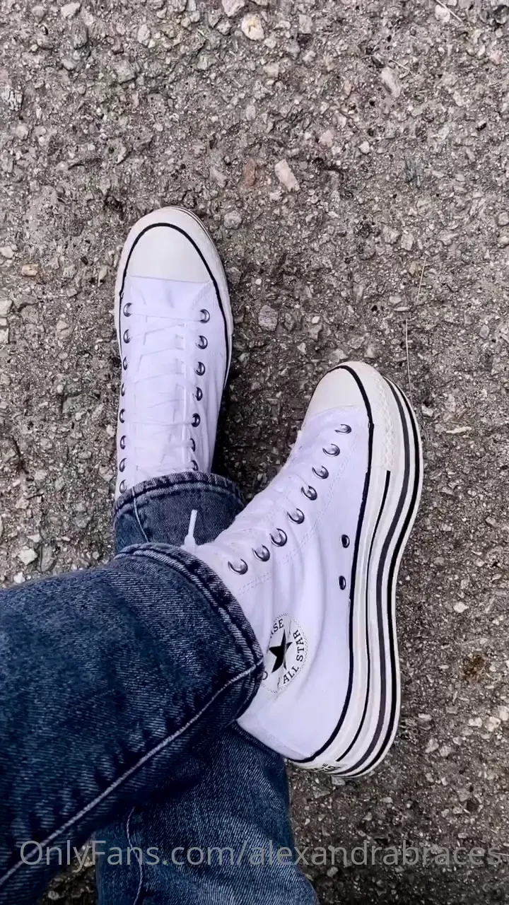 I simply love my converse sneakers here s some clips of me and my 