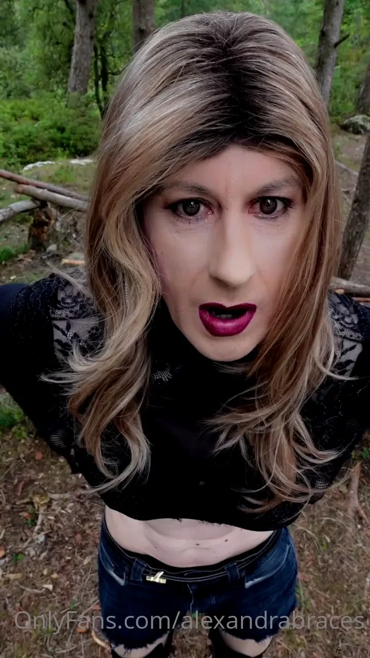 Part 2 what a naughty day watch me waiting for men in the forest while 