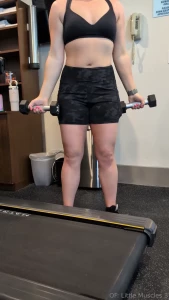 Hubby had fun filming me working out little surprise at the end