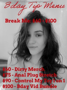 It s my 21st birthday week bitches and you know i m not behaving i ve