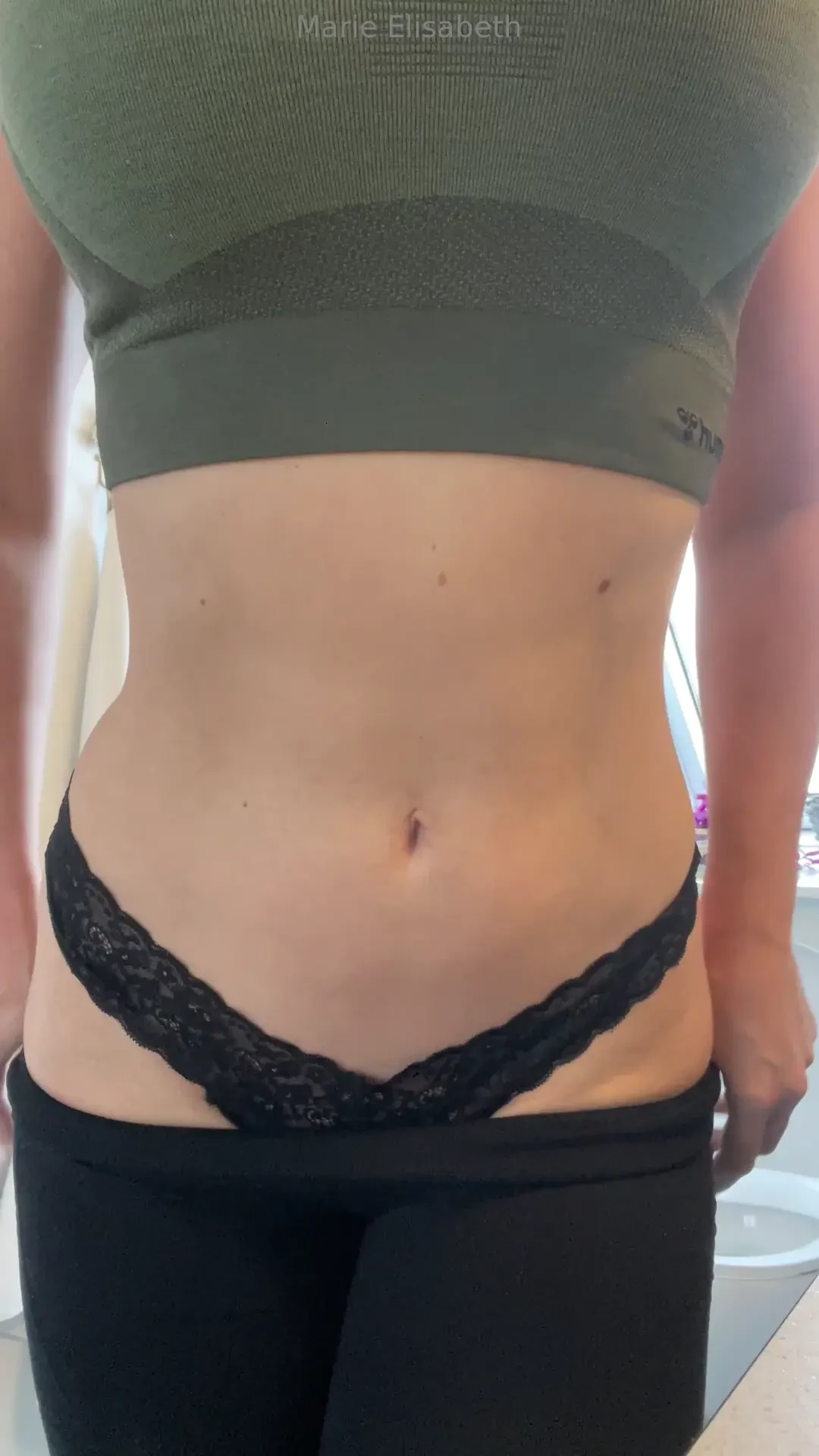 Getting ready for a sweat session 