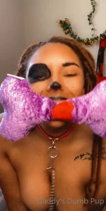 Someone ordered a puppy custom and puppy loves play time