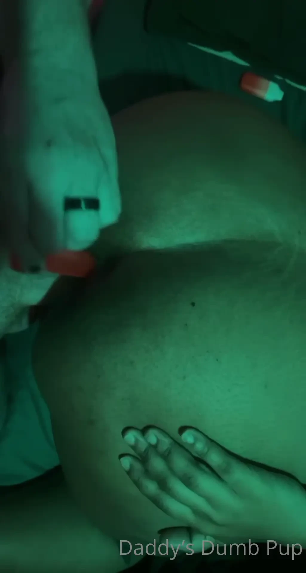 Some f intoxx led to puppy getting both her holes filled 