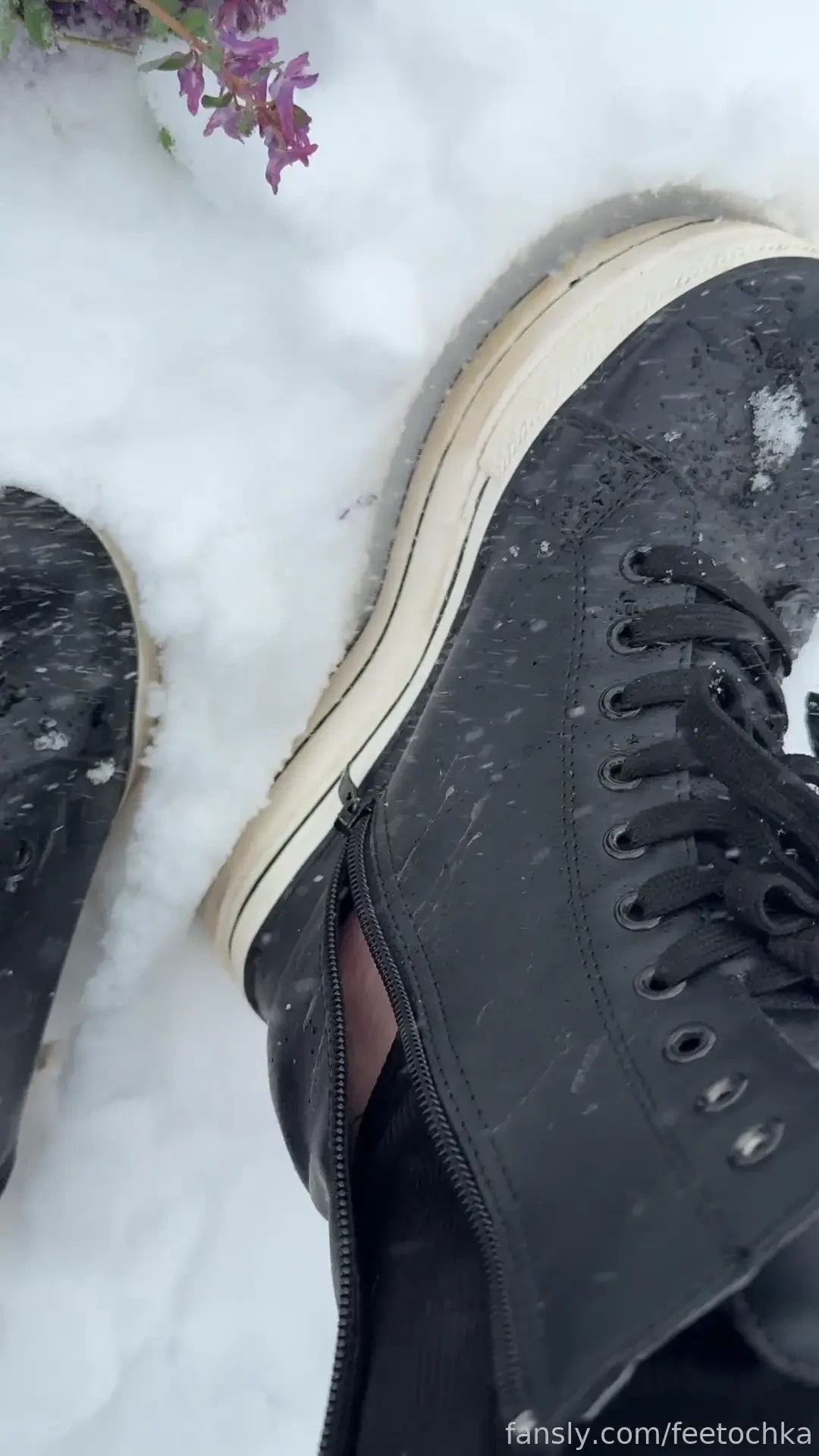 Cold spring feet and snow feet 