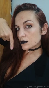 Tell me if you prefer red or black lips part 1