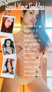 Here i leave you a list of wishes that you can take into account when