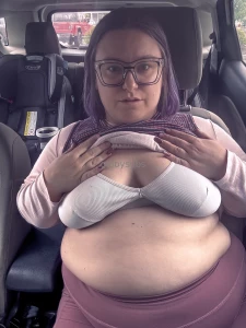 I get naughty in the car right in a plaza parking lot