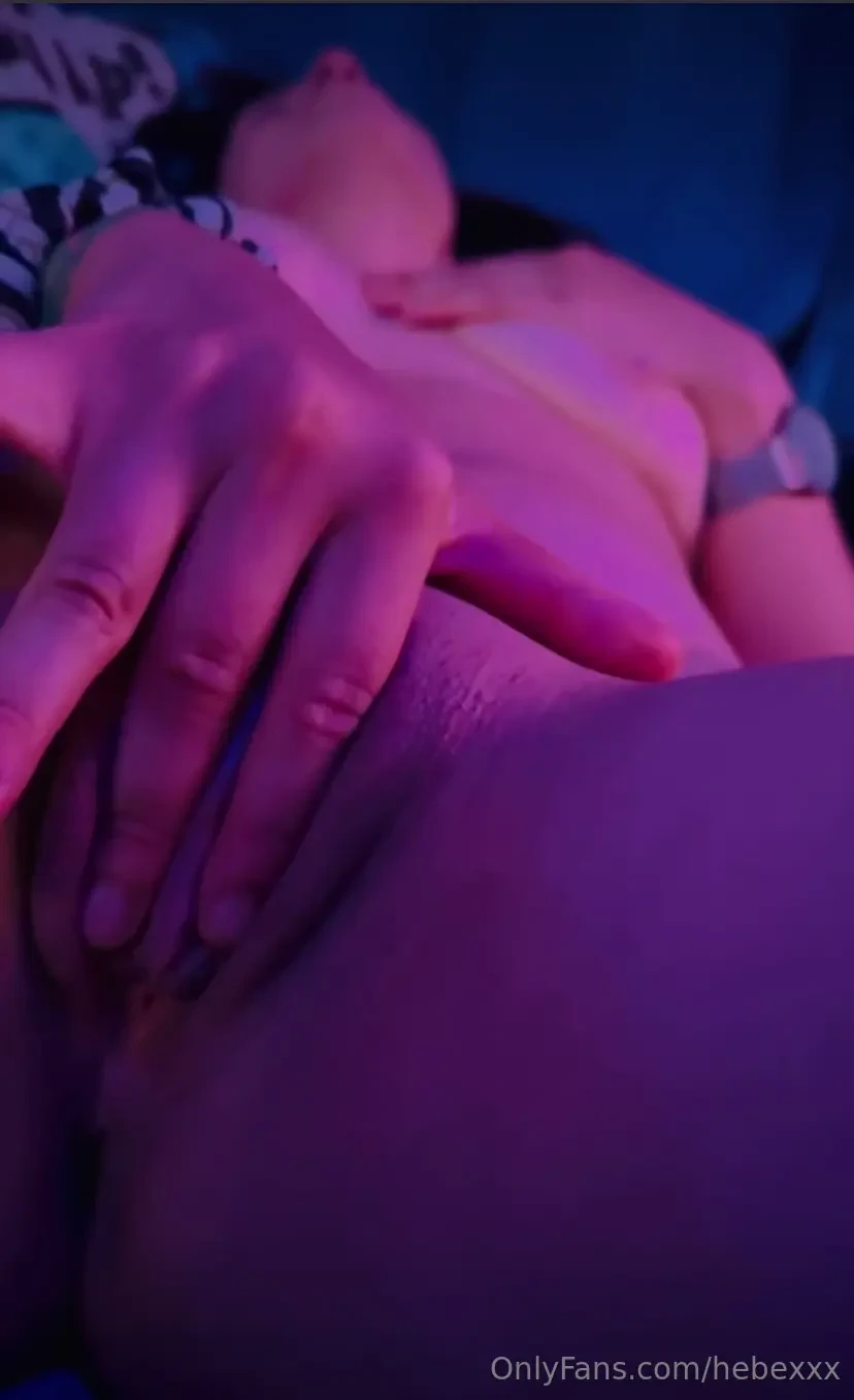 Sloppy fingers into my tight pussy 