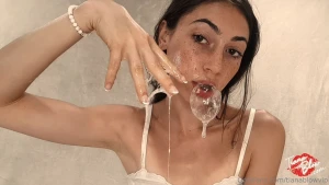 My kinky little slut fetish is sloppy spit play and slobber-drenched part 11