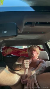 Riskay solo truck jerk in private location watch me jerk and worry and