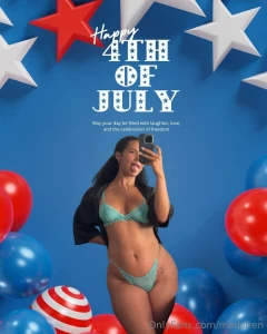 It s a double celebration 4th of july and my birthday so are you gonna