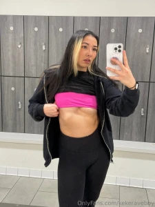 Oops nip slip in the public bathroom