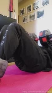 Workout day and as you ve all requested i did some videos working our part 1