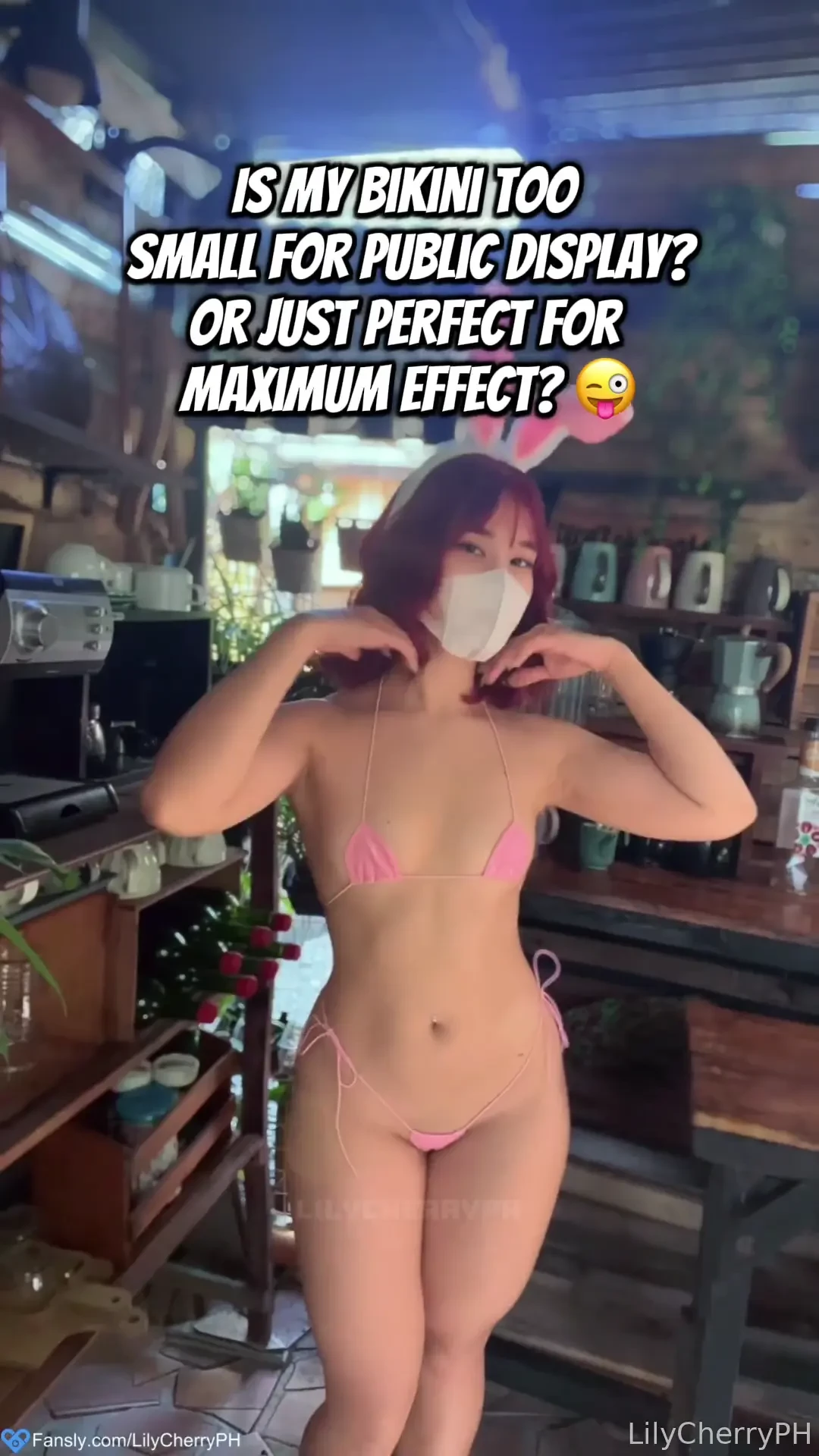 Tiny outfit needs huge confidence cute adorableporn petite asian teen 