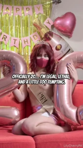 It s my birth month so im ready to party cute adorableporn petite
