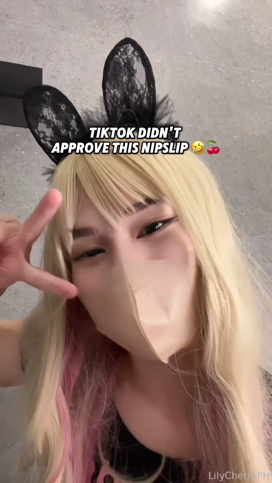 Oopsie cute adorableporn petite asian teen nipslip nipples 