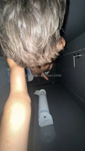 Fancy coming to the toilet with me baby