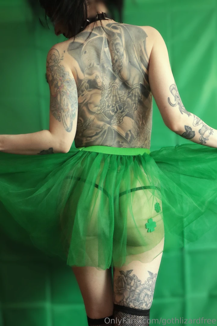 Happy st patrick s day did you get to drink green beer i have more part 1 