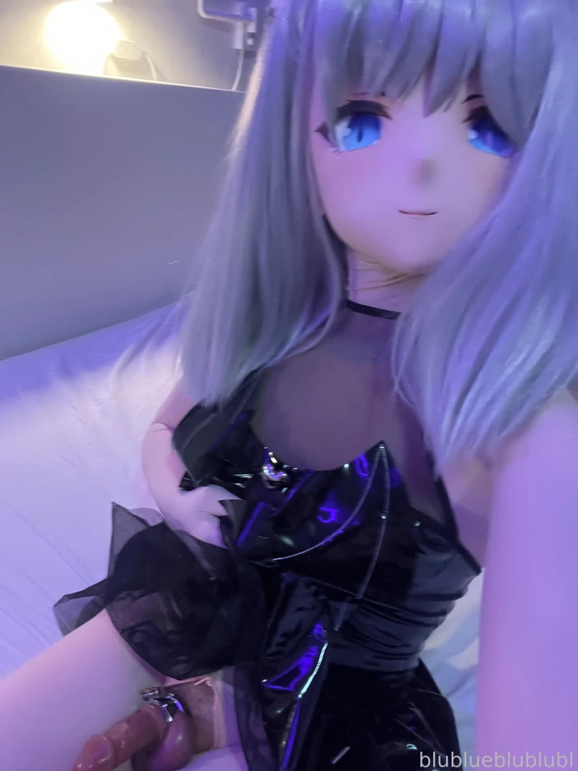 Look i got a new it looks cute doesn t it kigurumi cage dildo part 1 