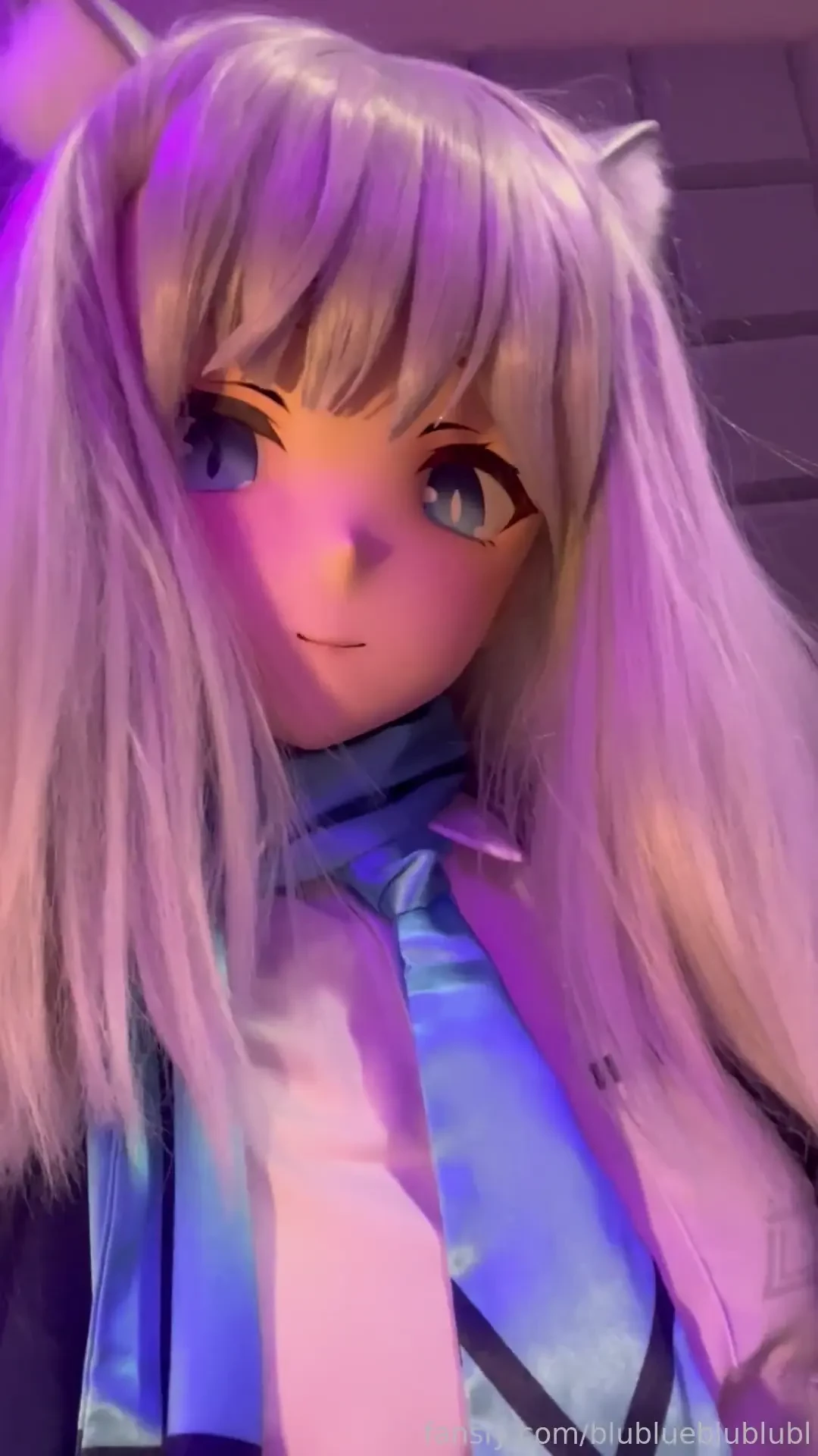 I never knew taking a selfie while having fun is that hard kigurumi 