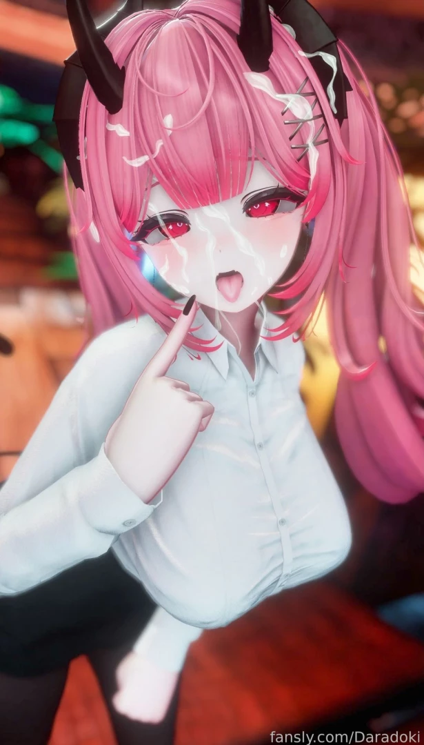 Your cum always feels great on my face vtuber hentai lewd lewdtuber 