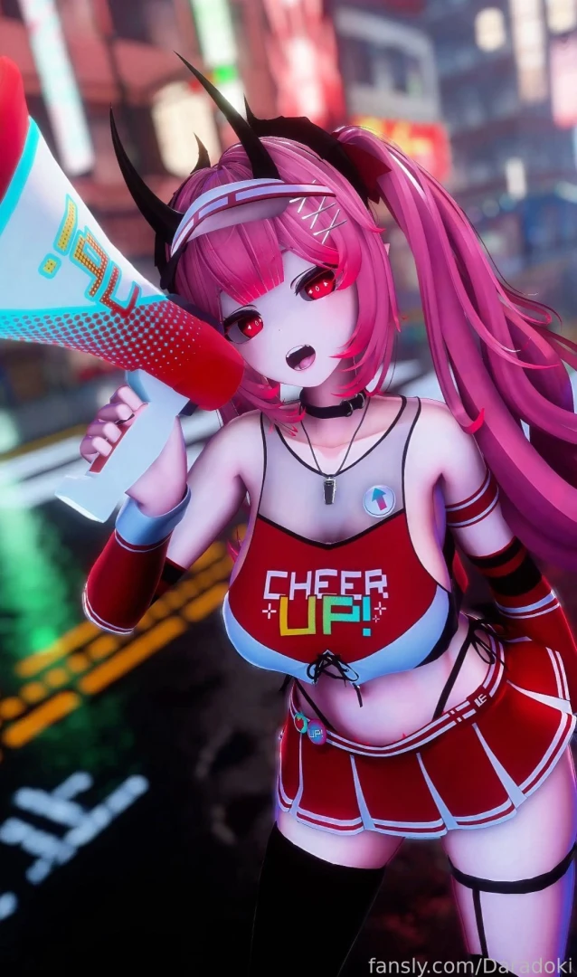You caught this cheerleader by surprise vtuber anime hentai roleplay part 2 