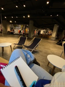 A blank page in the middle of the city sometimes all i need is a