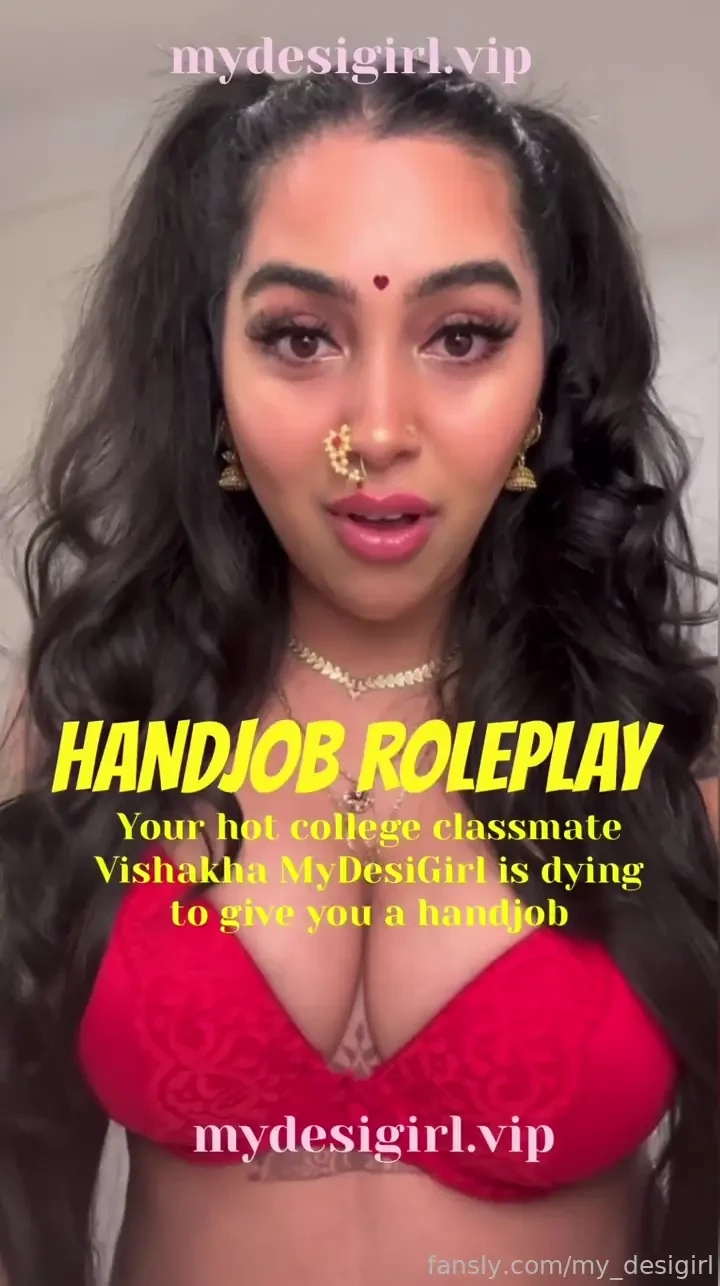 College classmate handjob roleplay jerk off instruction joi desi 