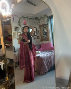 Watch my titties break free of this saree saree sari sareestrip