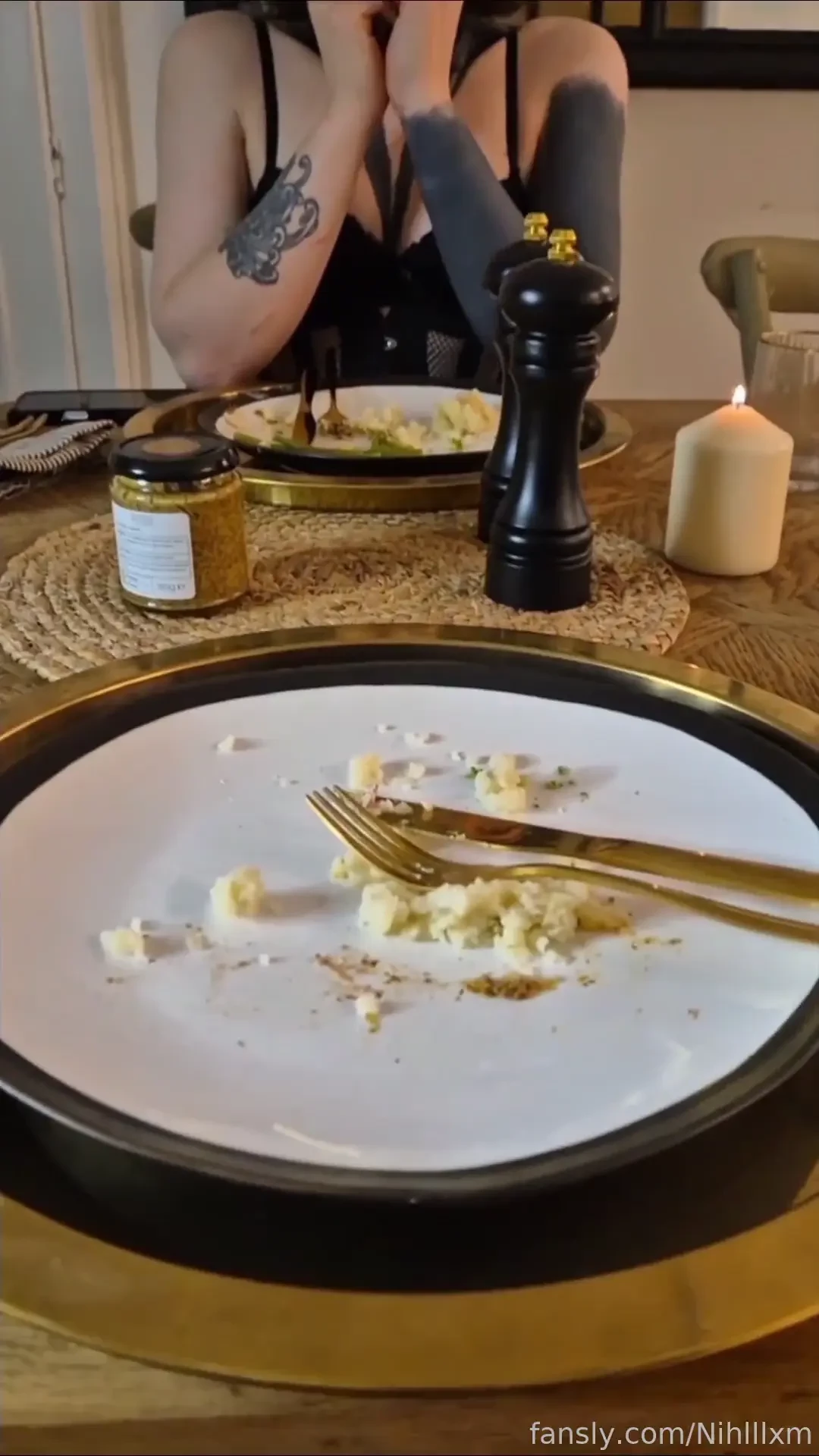 After dinner i usually get a little frisky thats okay with you right 