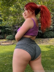 Outside fun in my backyard felt naughty with my see through tank top part 7