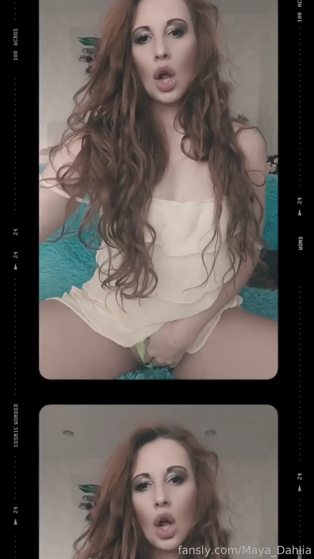 Yellow and naughty panty redhead teaser legs goddess mistress 