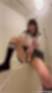 I got so wet in the bath and not just from the water soloplay selflove part 1