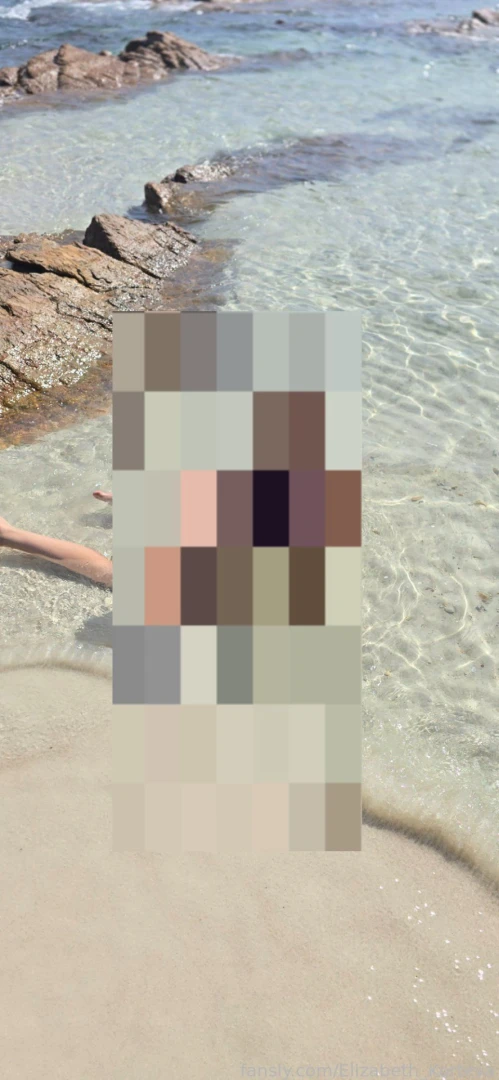 I love white sand and a warm ocean beach 18 public teen brunette wet 