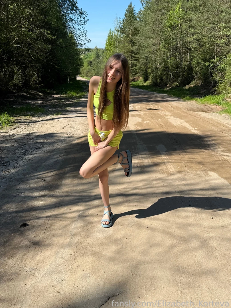 Teen eli was left alone on a deserted road in the forest and she part 1 