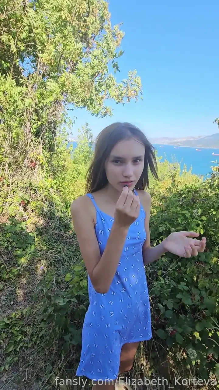 Pinching and kneading blackberry nipples is a pleasure in the fresh 