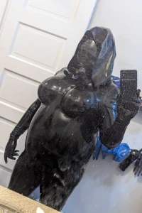 Still feeling out my new catsuit learning to layer it with other part 3