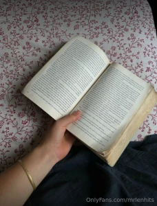 It s always the same i start reading reluctantly and then you part 1