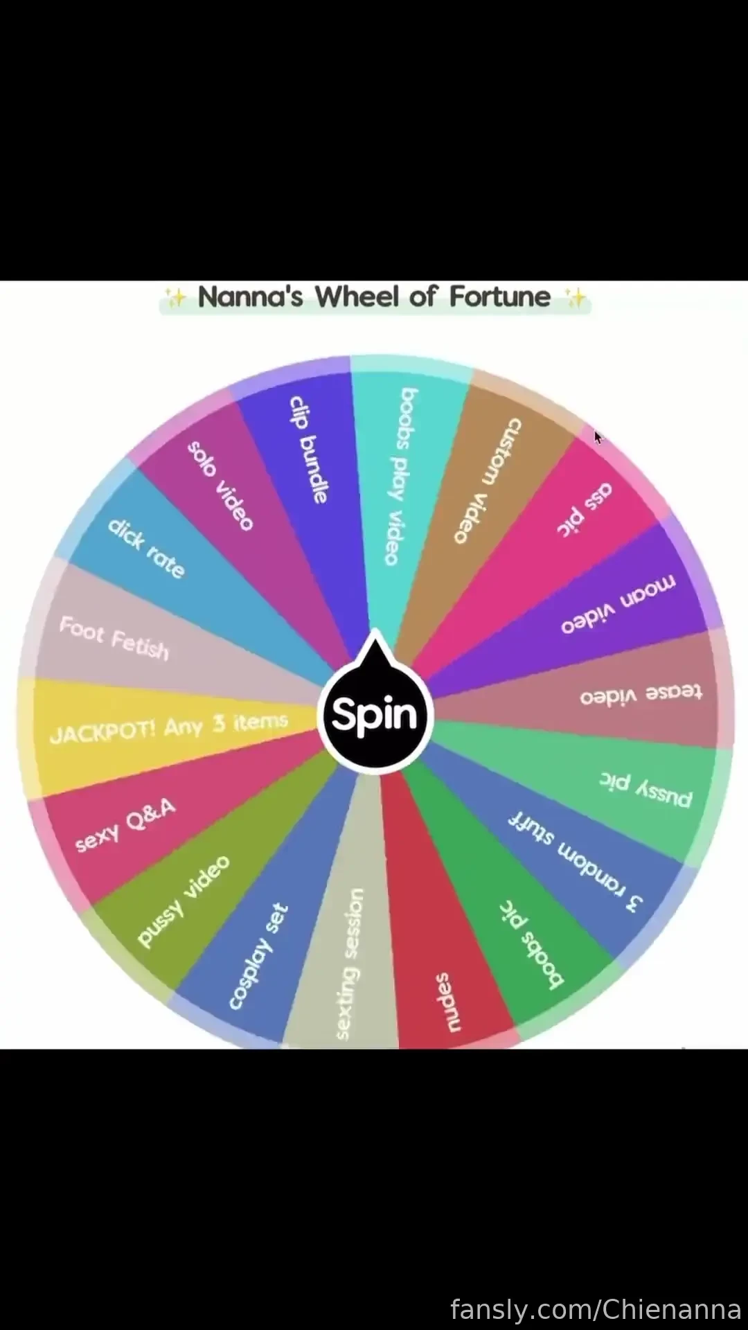 Since you all enjoy my spin wheels so much i ve created a new one more 