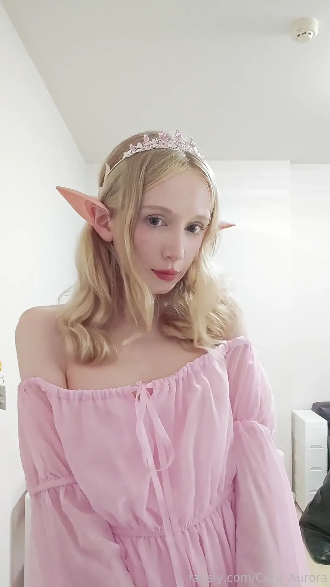 You have been visited by the pink elf princess enjoy this video honey 